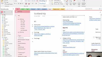 Gtd with onenote and outlook